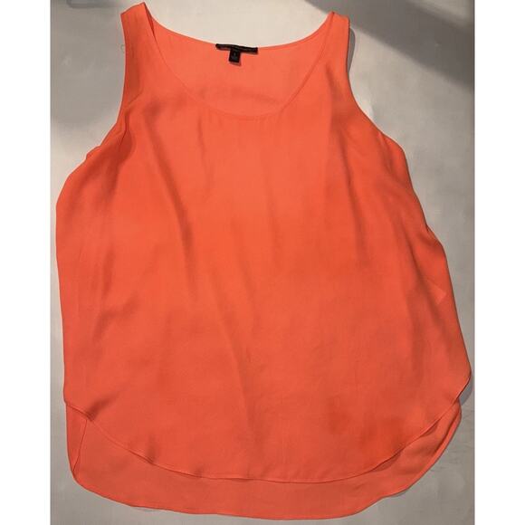 Banana Republic Petite Orange Sleeveless Blouse - Size Small - Picture 1 of 5